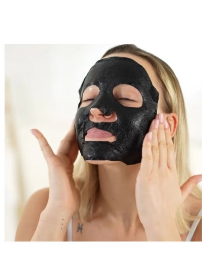 بوبانا مجموعة إنقاذ البشرة: قناع الفحم لتنظيف المسام بعمق وإزالة السموم، وقناع الرمان لتخفيف فوري للبشرة الحساسة والمحمرة - Image 3